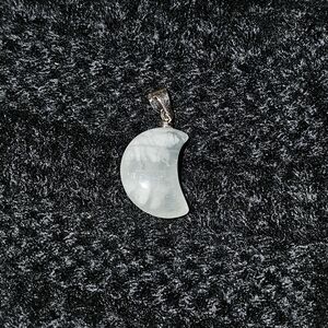Moon-Shaped Pendant